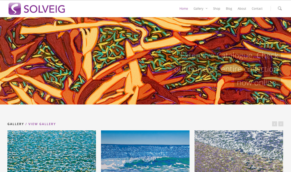 Solveig launches new website