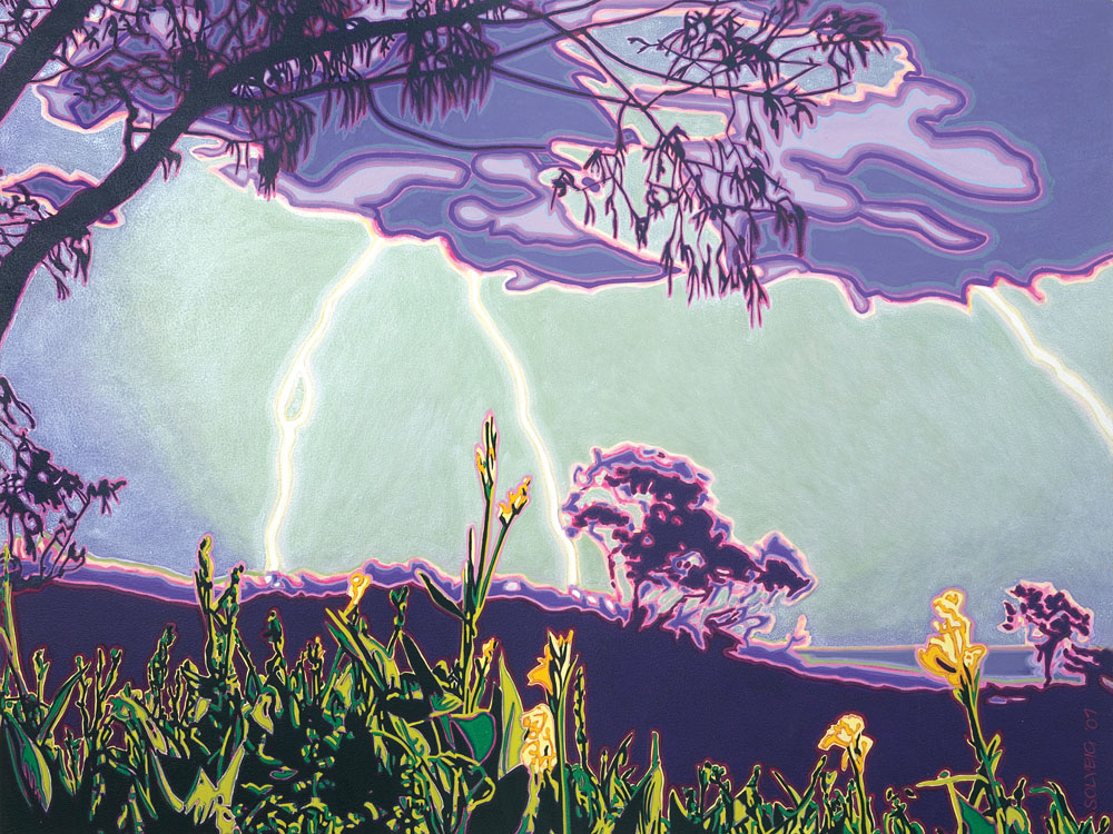 Storm - Landscape original artwork
